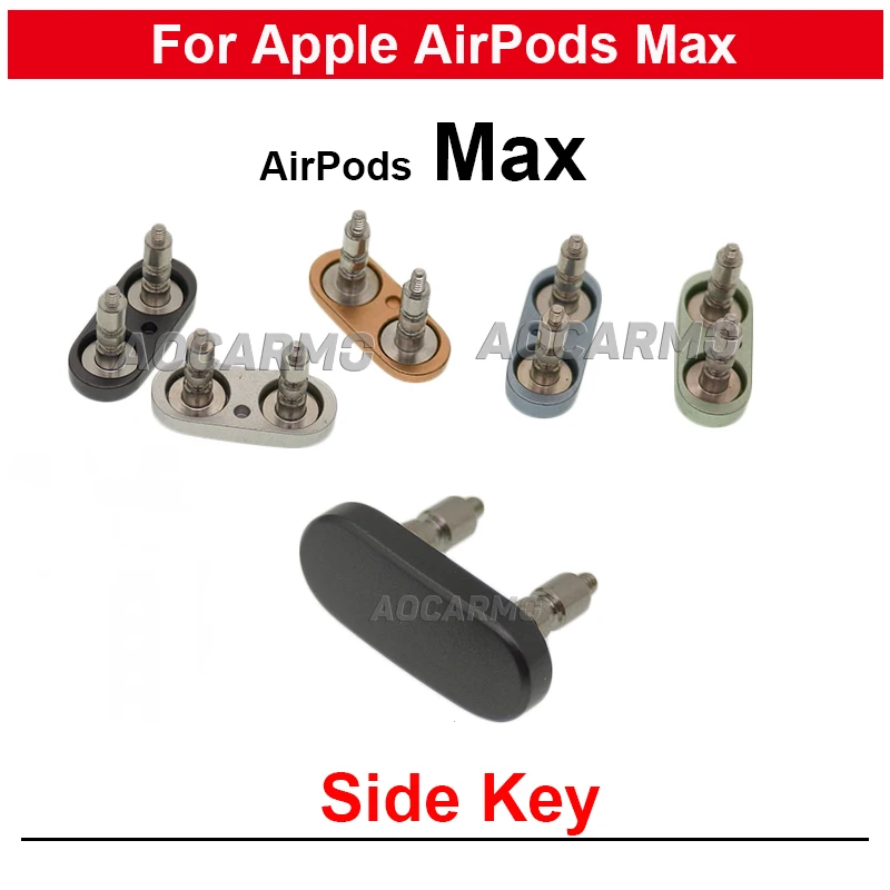 For APPLE AirPods Max Lightly Press The Noise Control Button To Switch To Transparency Mode Side KeyRepair Replacement Parts