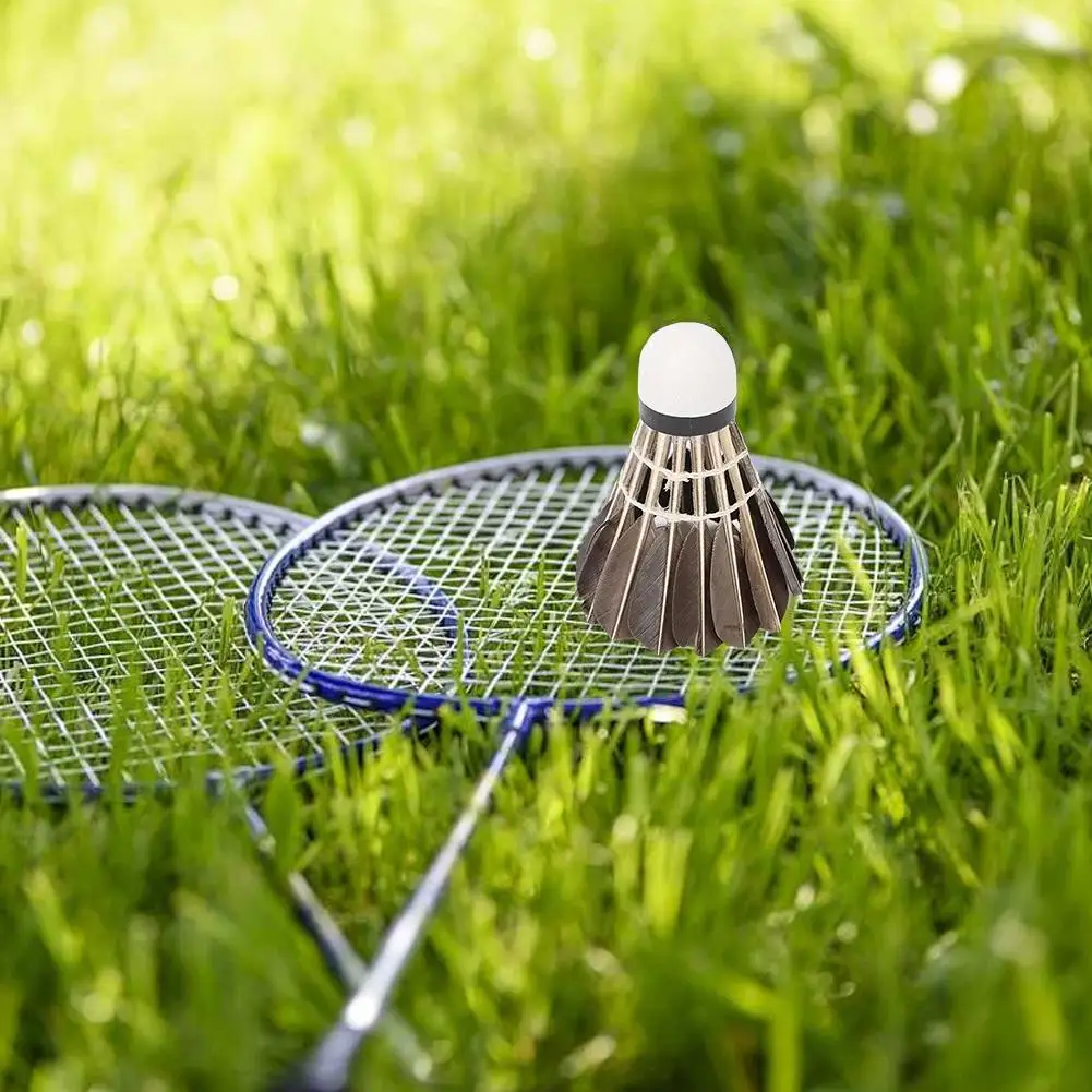

Профессиональный волан для бадминтона, 3/6/12 шт., черный спортивный волан, тренировочный мяч для гуся, перо для бадминтона, бадминтон R3n8
