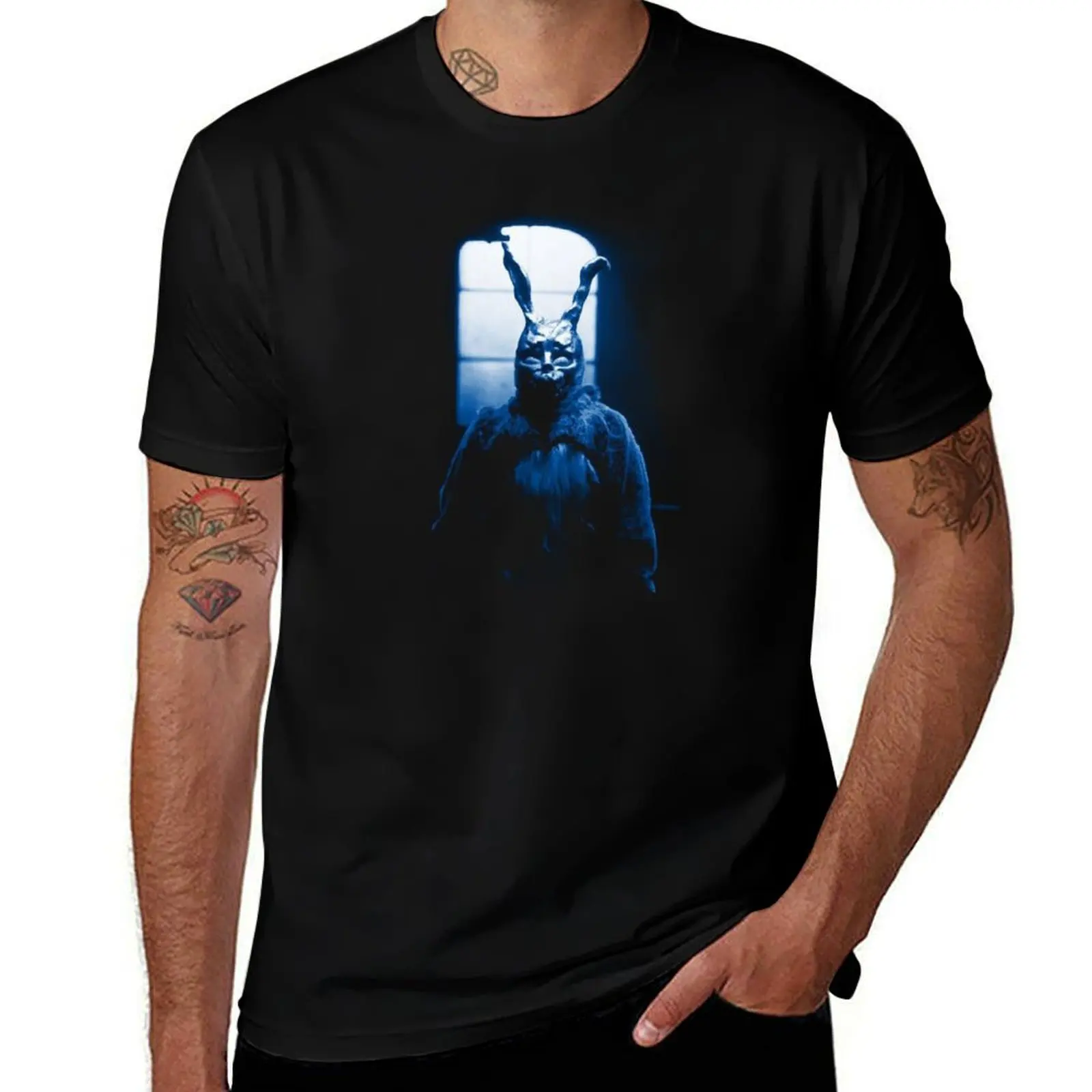 

Frank the Donnie Darko rabbit costume T-Shirt man t shirts for men casual cotton t shirt pack man t shirts cotton T-Shirt