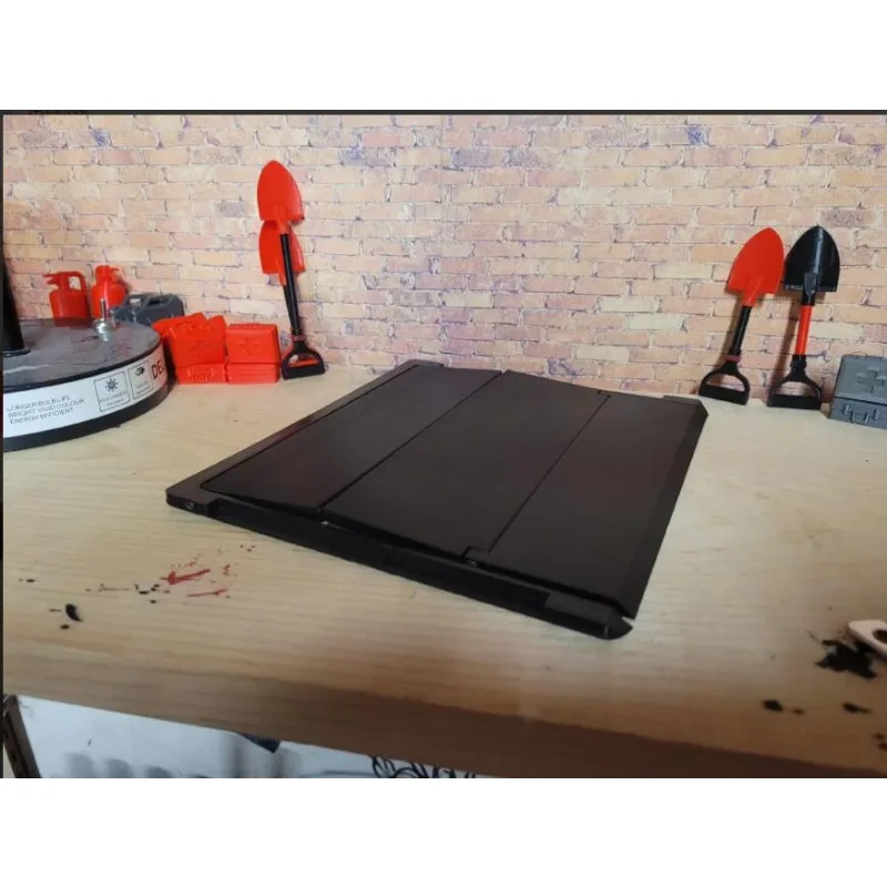 For 1:10 AXIAL SCX10 III Jeep JT Gladiator Folding Rear Bed Cover,2-Fold & 3-Fold Optional,Stock Hole Installation Upgrade Parts