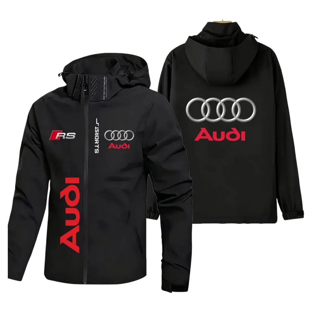 

Men's Audi Sport Coat - 2026 Autumn Edition - New Waterproof Outdoor Running Jacket for Men - Fast Shipping