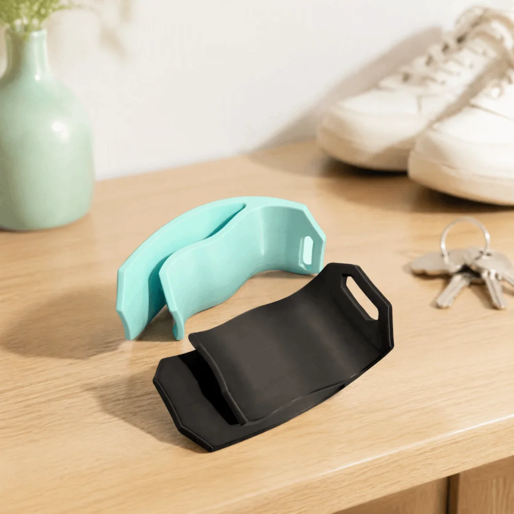 Anti Crush 3D Printed Shoe Helper Portable Curved Form Shoe Aid Heel Guard Hang Hole Wear Assist Shoe Protect