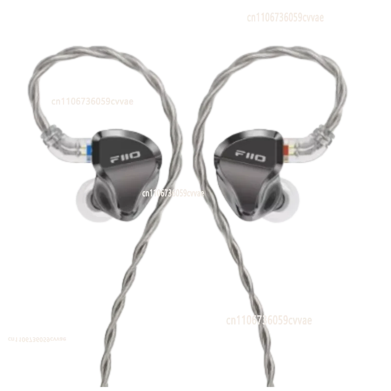 FiiO/JH5 HiFi Earbuds One Loop Four Iron Five Unit 0.78mm Interchangeable Earphones for Superior Sound Quality