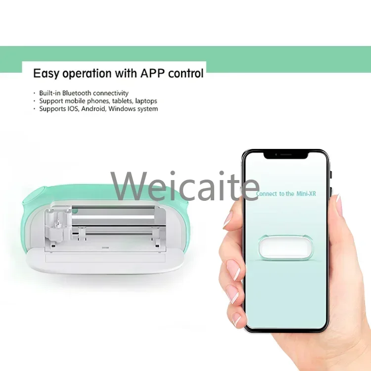 cute and portable smart paper cutter compact vinyl cutting machine for inspirational crafters