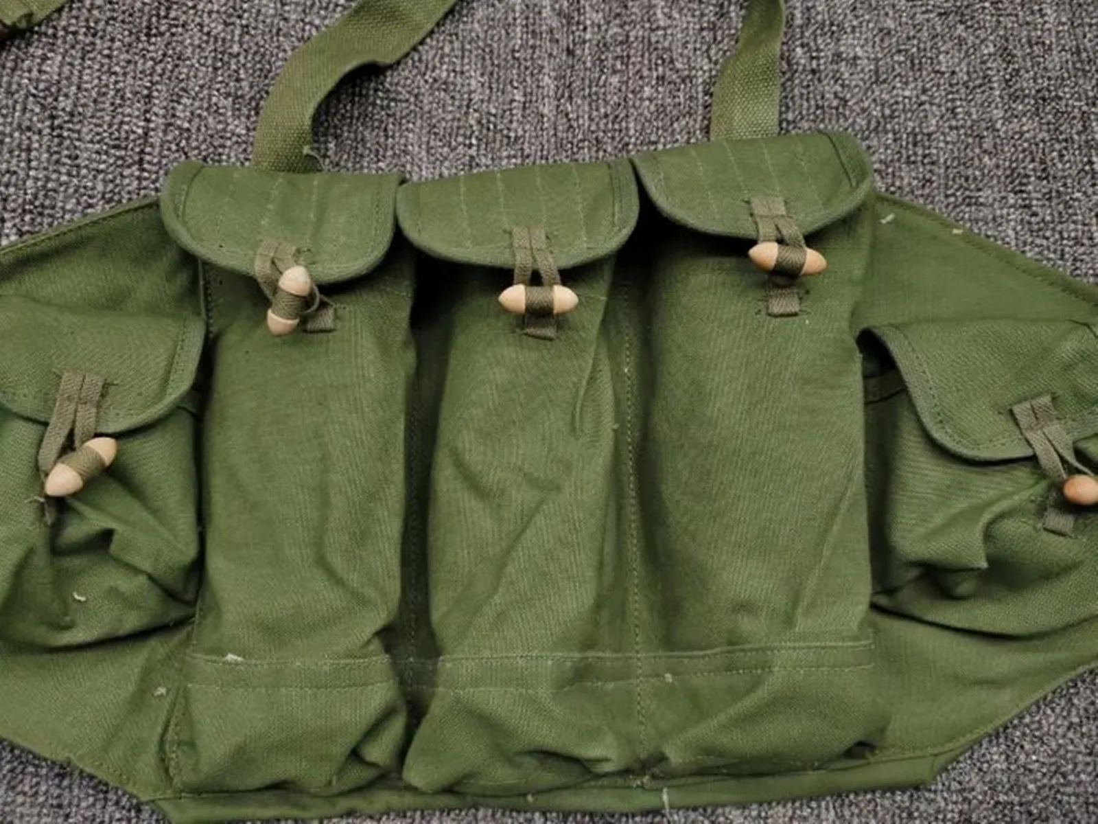 Chinese Military Type 56 Mag Ammo Pouch Field Assault Chicom Type56 Chest Rig Fast Shipping