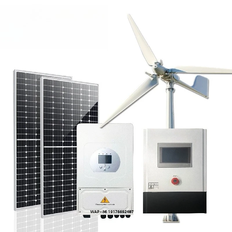 Off Grid Solar Energy System Wind Turbine Hybrid Complete Kit 10kw 20kw Full Package for Home Lithium Battery