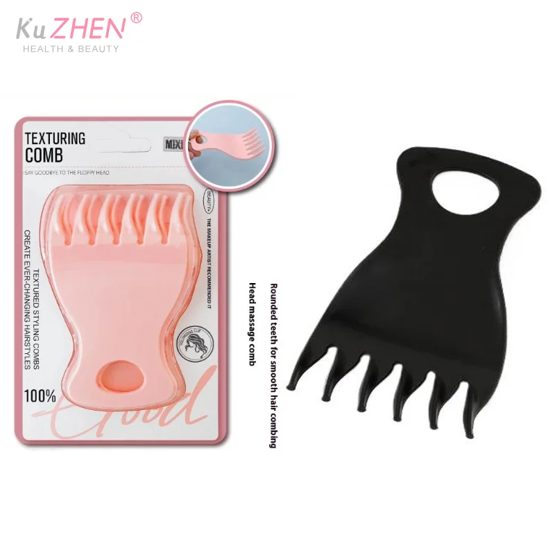 

2 шт., жирная расческа для волос, пластиковая мужская расческа для волос, профессиональная парикмахерская расческа с широкими зубьями, масляная вилка, расческа, аксессуары для салона