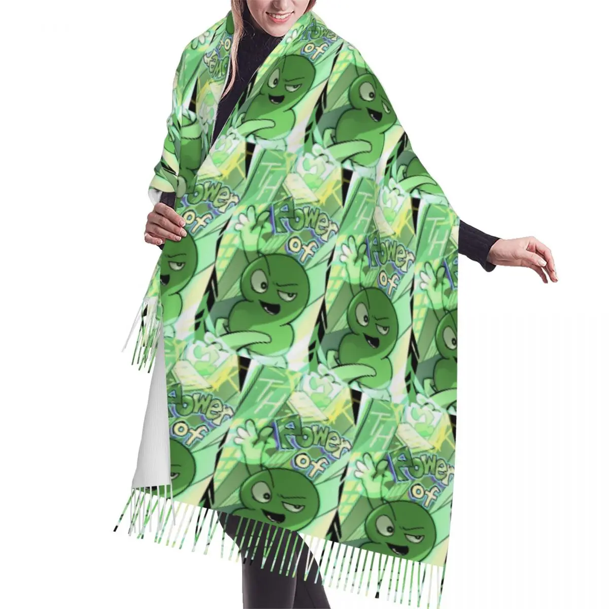 

BFDI шарф с кисточками, женские мягкие теплые шали и накидки, большая осенне-зимняя шаль