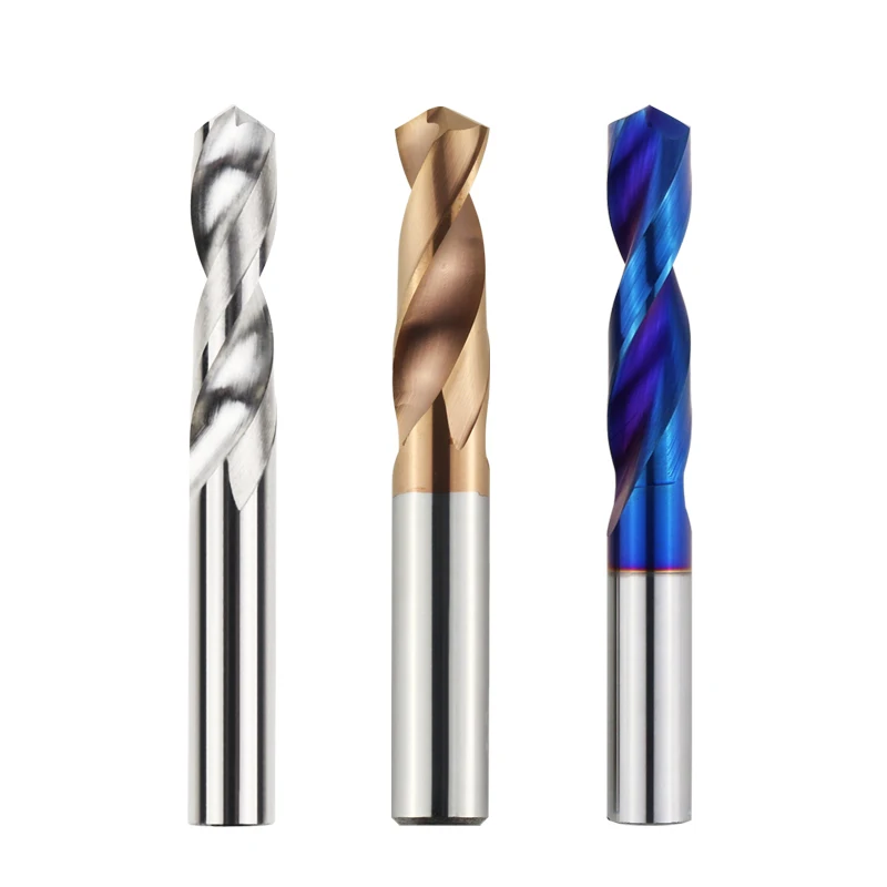 ABAOTE Carbide Drill Bits Tungsten Steel Drill Bit HRC45/55/65 1PC Twist Drill Bit 1.0-20.0MM Metal Drill Metal Working Tools