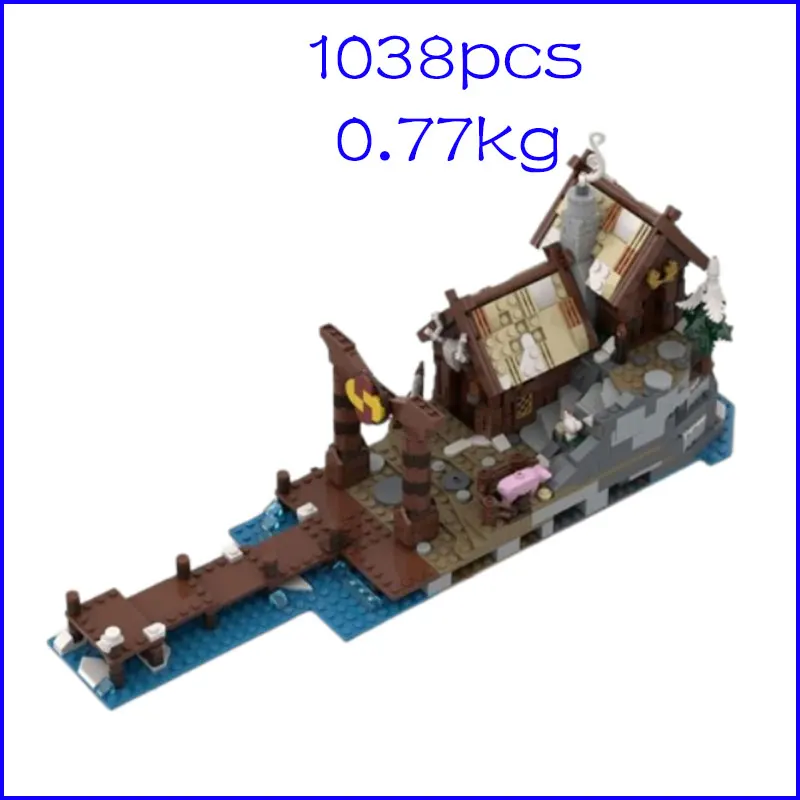 Spot MOC-191948 200311 182058 casa de construcción DIY montaje de partículas pequeñas bloques de construcción juguete educativo modelo regalo conjunto ornamento