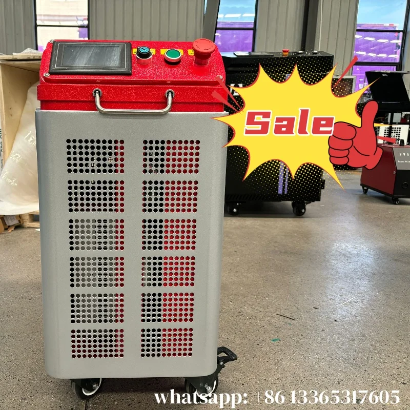 Automatic Cleaning Tools High-Efficiency Pulsed Laser Cleaning Machine for Steel Aluminum Iron Plastic Rubber Surface