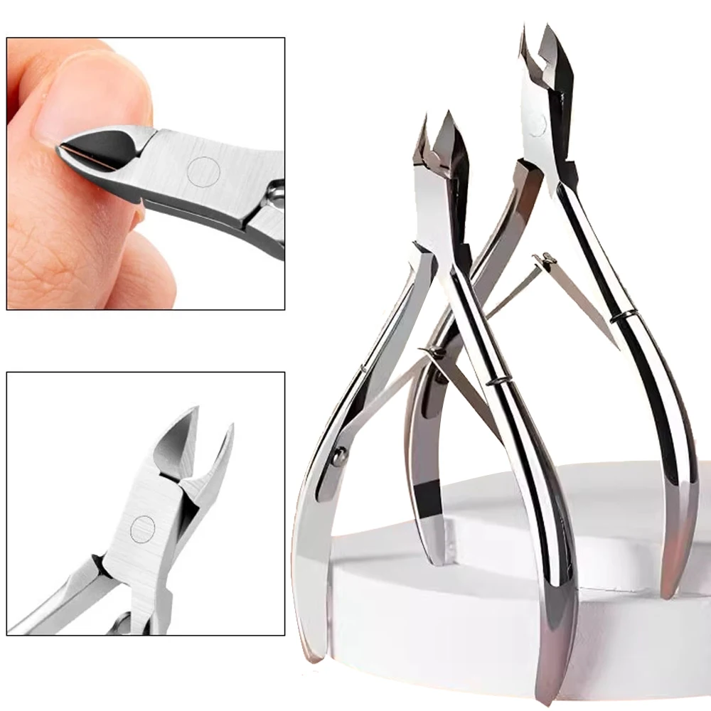 Professional Cuticle Nippers Vietnam Manicure Nail Skin Cutter Trimmer Pedicure Pliers Nail Scissors in High Quality Steel Tool