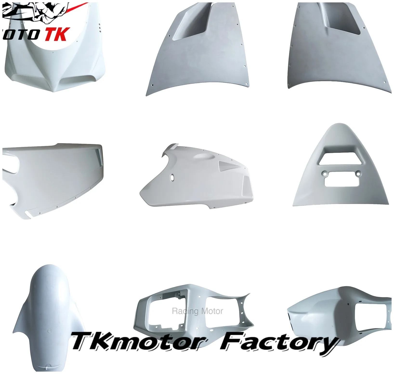 Red Rear Upper Tail Side Fairing Cover Cowling Trim Panel Fit For Ducati 996 2020 Hypermotard | Racing Motor Store