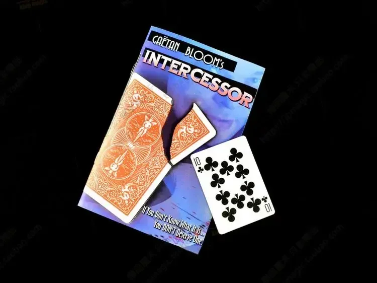 Intercessor Card Magic Tricks Card Corner Switch Close Up Magic Magia Magie Magicians Prop Gimmick Accessory Illusion