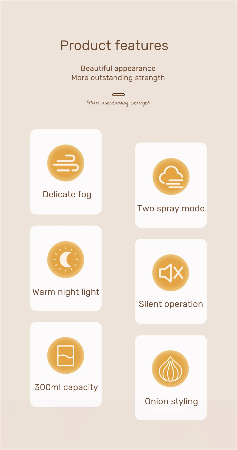 300ml USB Air Humidifier Mini Water Aroma Diffuser with Warm LED Night Light for Home Room Ultrasonic Cool Mist Humidificador