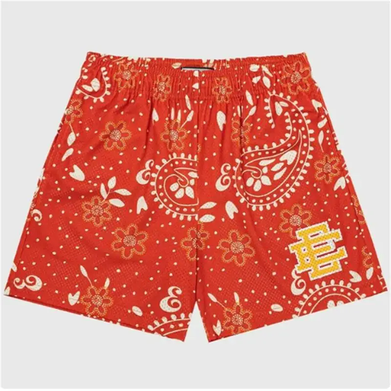 2024 New Eric Emanuel EE new Basic Short NEW YORK CITY SKYLINE Fitness Sports Shorts Men\'s Gym Breathable Casual Sports Shorts
