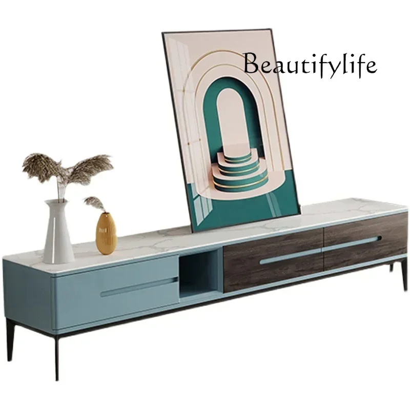 

yj15 FTavolino da caffè italiano semplice e moderno, mobiletto da pavimento, piccolo appartamento nordico, leggero, lusso, minim