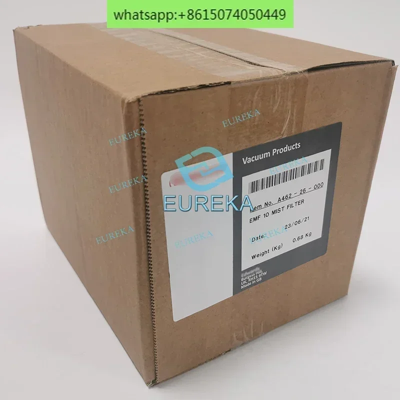 Filtro de niebla EMF10 Original, filtro de escape, filtro de niebla de aceite, filtro de aire, puertos KF25 NW25, para bombas de vacío RV3, RV5, RV8, A46226000