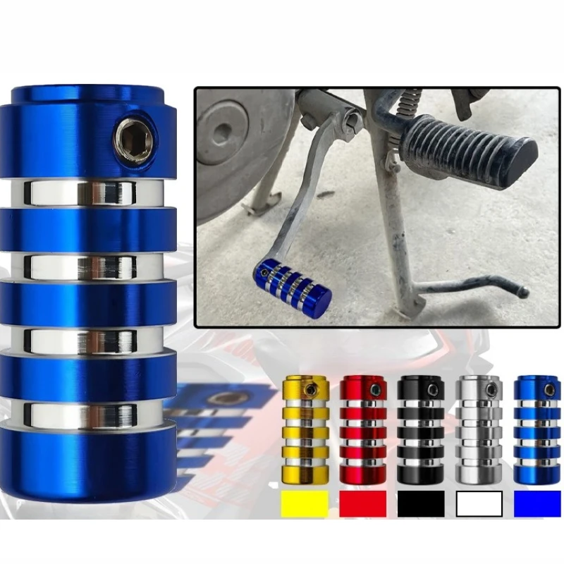 

Защитный чехол рычага переключения передач, алюминиевый сплав, износостойкий и прочный, украшение для кузова, аксессуары для мотоциклов, 1 шт.