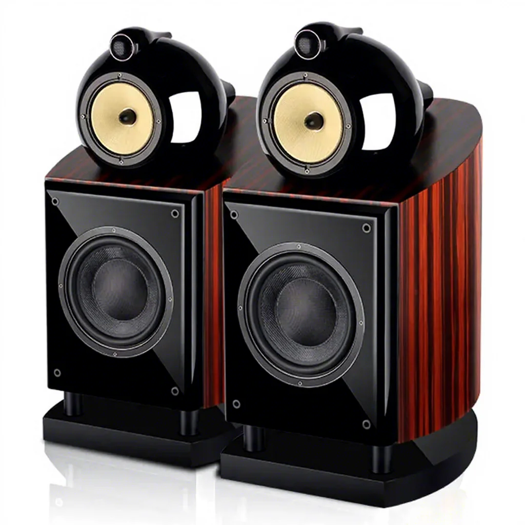 8 Inch Fever Passive Bookshelf HiFi Speaker Professional Audio Monitor LoudSpeakers Sound Equipment/Amplifiers/Speakers