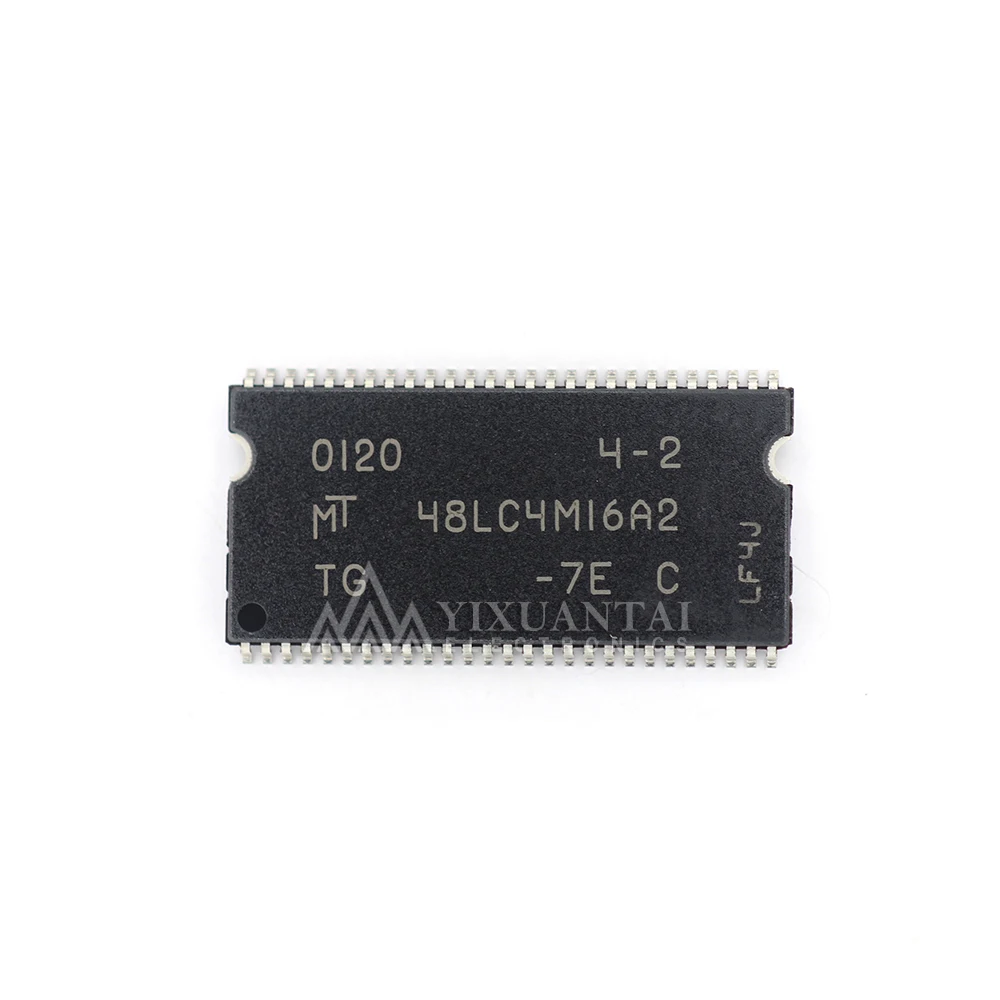 5pcs/lot    MT48LC4M16A2TG-7E: J MT48LC4M16A2TG-7E:G MT48LC4M16A2TG-7E:F MT48LC4M16A2TG 48LC4M16A2 IC DRAM 64MBIT PAR 54TSOP