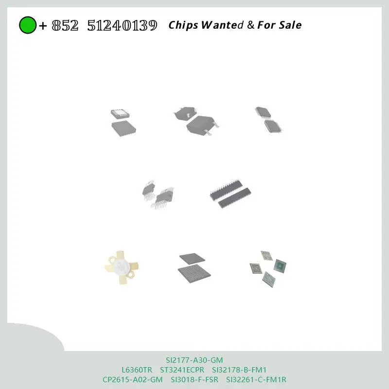 chip-circuito-integrado-chip-mcu-chip-si2177-a30-gm-l6360tr-st3241ecpr-si32178-b-fm1-cp2615-a02-gm-si3018-f-fsr-si32261-c-fm1r