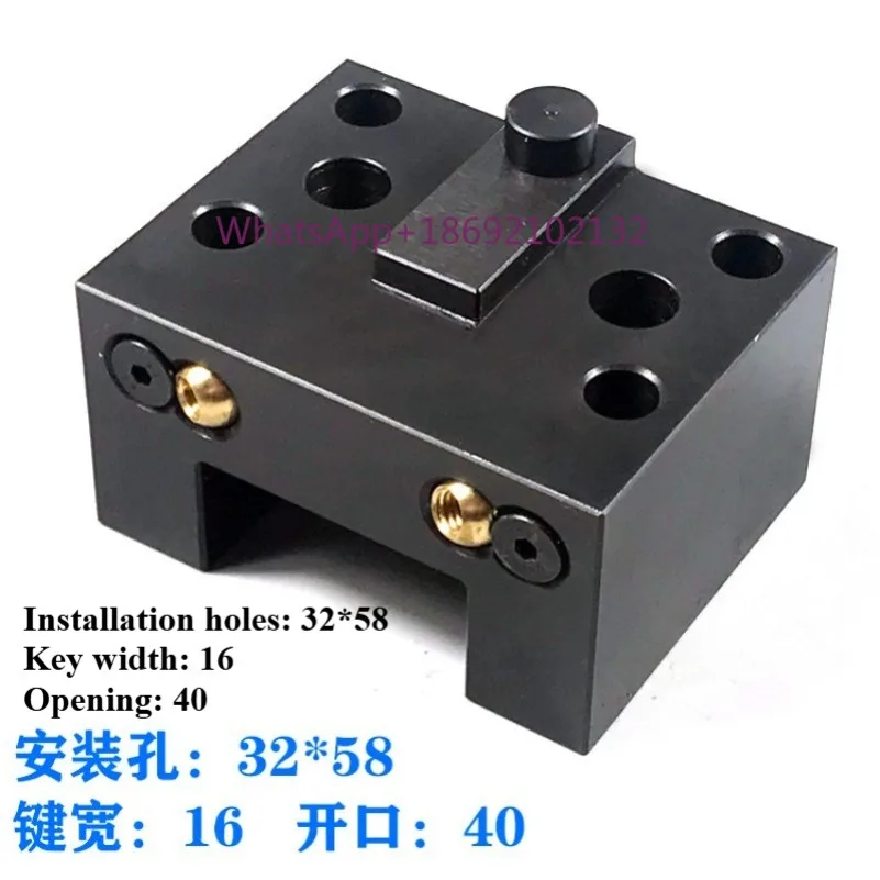 CNC Turning Tool Holder Lathe Boring End Face Hydraulic Servo Tower Sleeve AK3080X6J