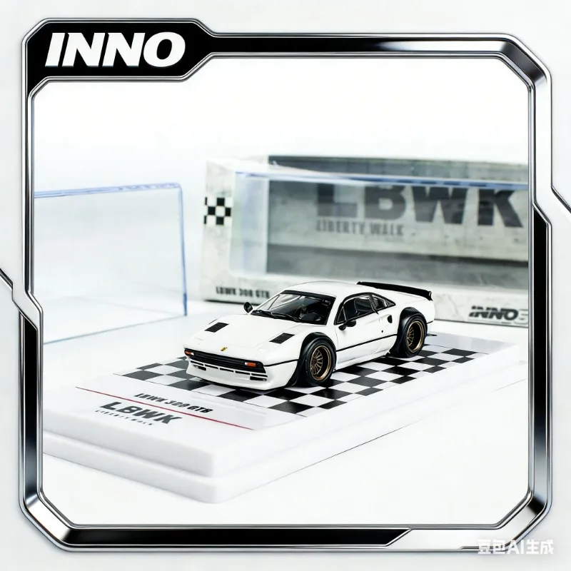 

INNO 1:64 Nissan GTR R35 LBWK SUPER 35GT-RR, полностью карбоновая версия, литая модель автомобиля из сплава, коллекционный предмет для взрослых, игрушка для мальчиков