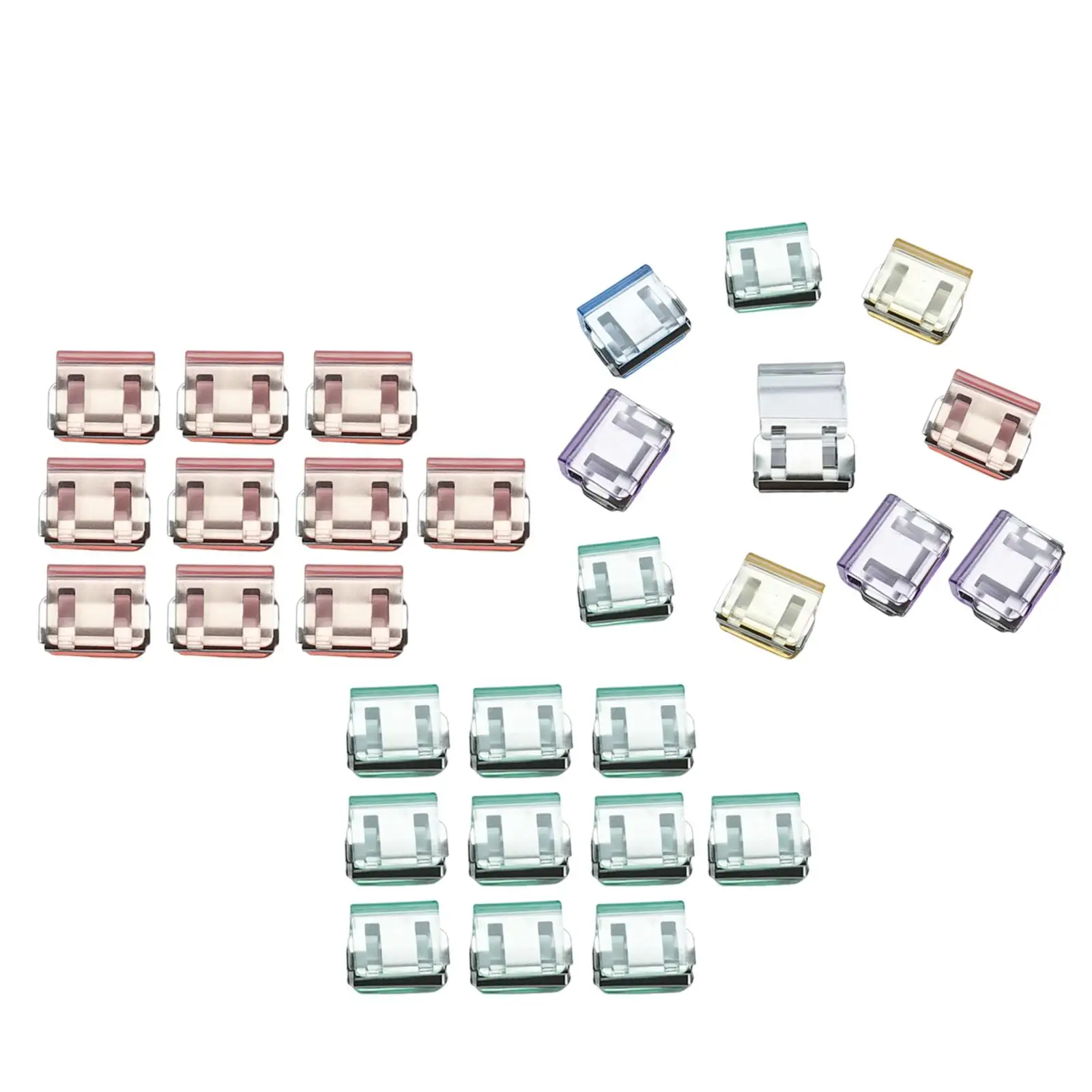 10x Invisible Leg Shortening Clips Practical Premium Multi Use Portable Instant Adjustment Pants Hem Fixer Quick Fix Hem Clip