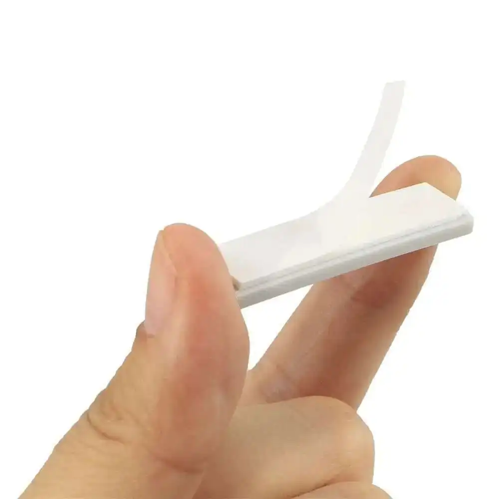 10pcs Sticky Shelf Adhesive Plastic Pin Back Suitable Name Badge Back Plastic Safety Badge Pin Backs