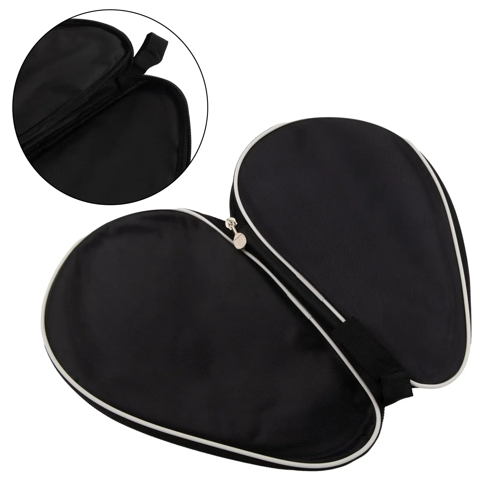 Table Tennis Racket Bag With Hand Strap Hot Sale Table Tennis Racket Case Sports Bag Large Capacity Dustproof Storage Bag Parts