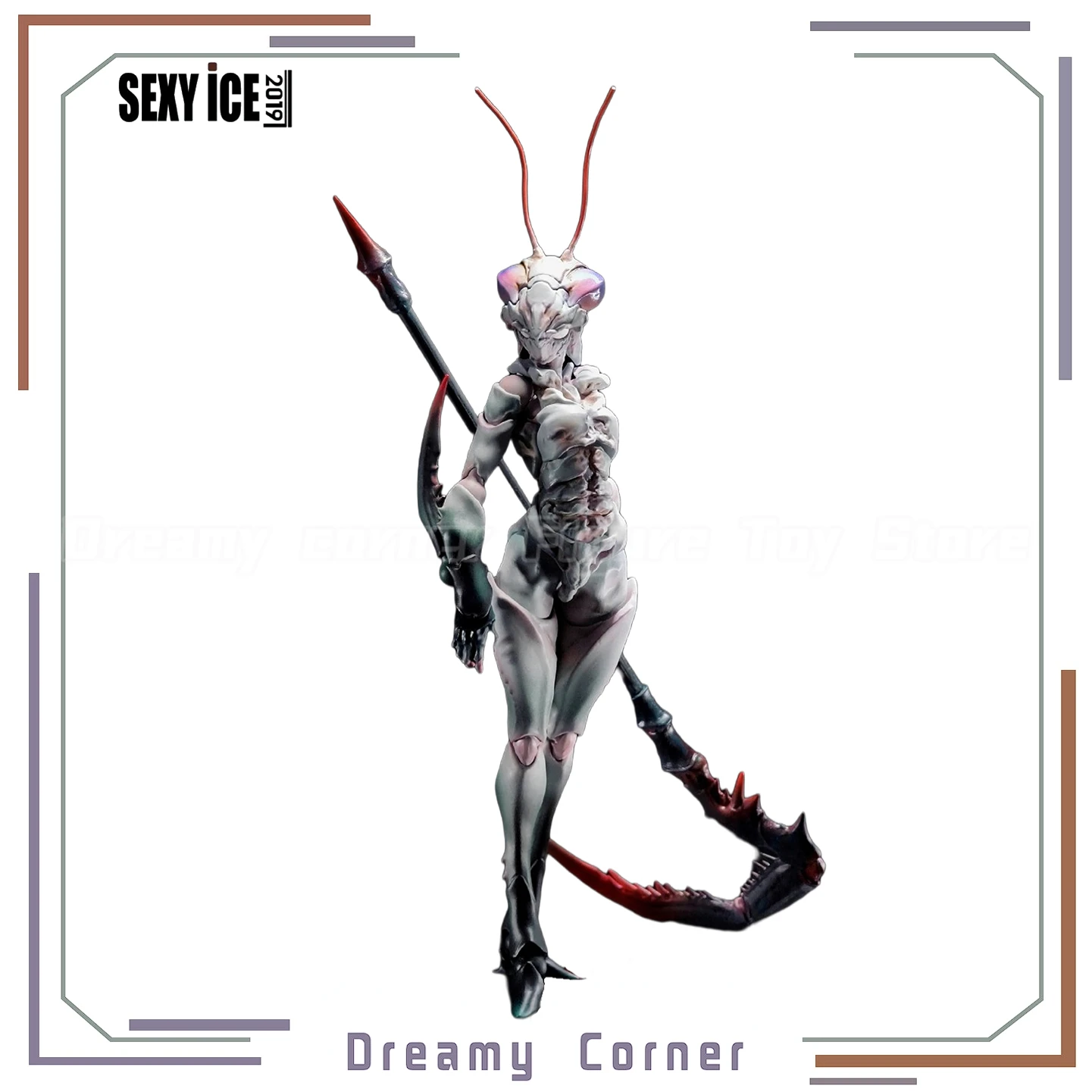 

【В наличии】Оригинальная фигурка SEXYICE VERMIN B0127 MANTIS 1/12, модель с орнаментом, игрушка