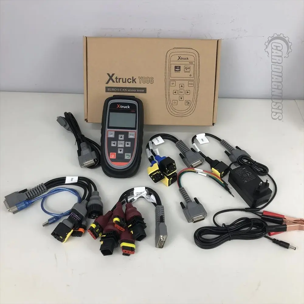 

Xtruck Y006 Automotive Nox Sensor Tester Urea Pump PM Tester Beacon Machine Nitrogen oxide Testing EURO 6 CAN Diagnostic Tool
