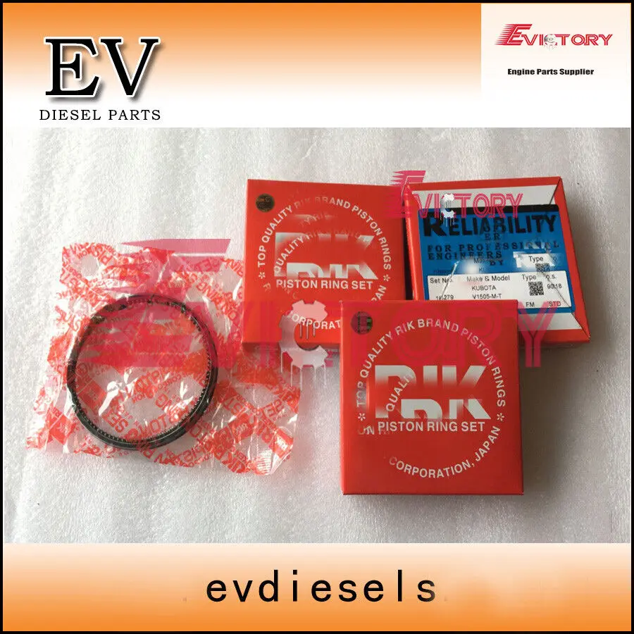 For Kubota D1105 oversize piston and piston ring +0.50mm