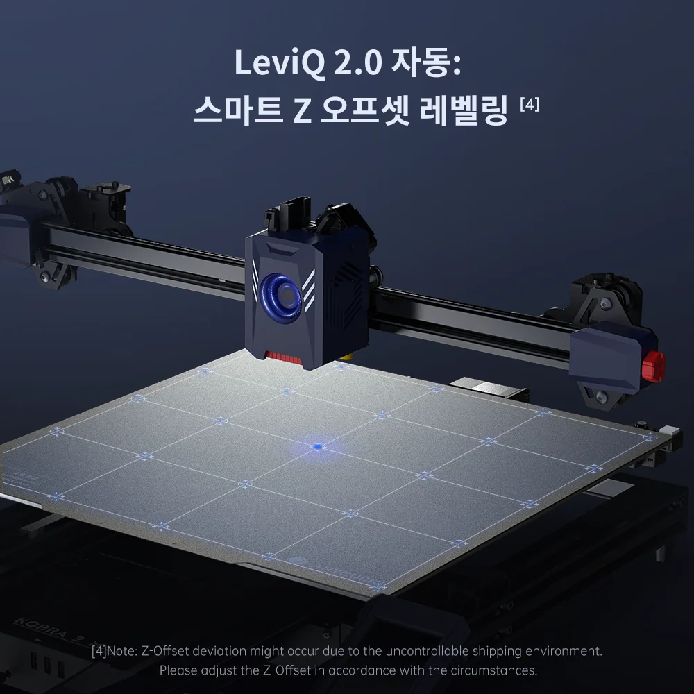 Anycúbico kobra 2 max fdm impressora 3d de grande formato 500 mm/s velocidade máxima de impressão tamanho de construção com 500*420*420mm controle