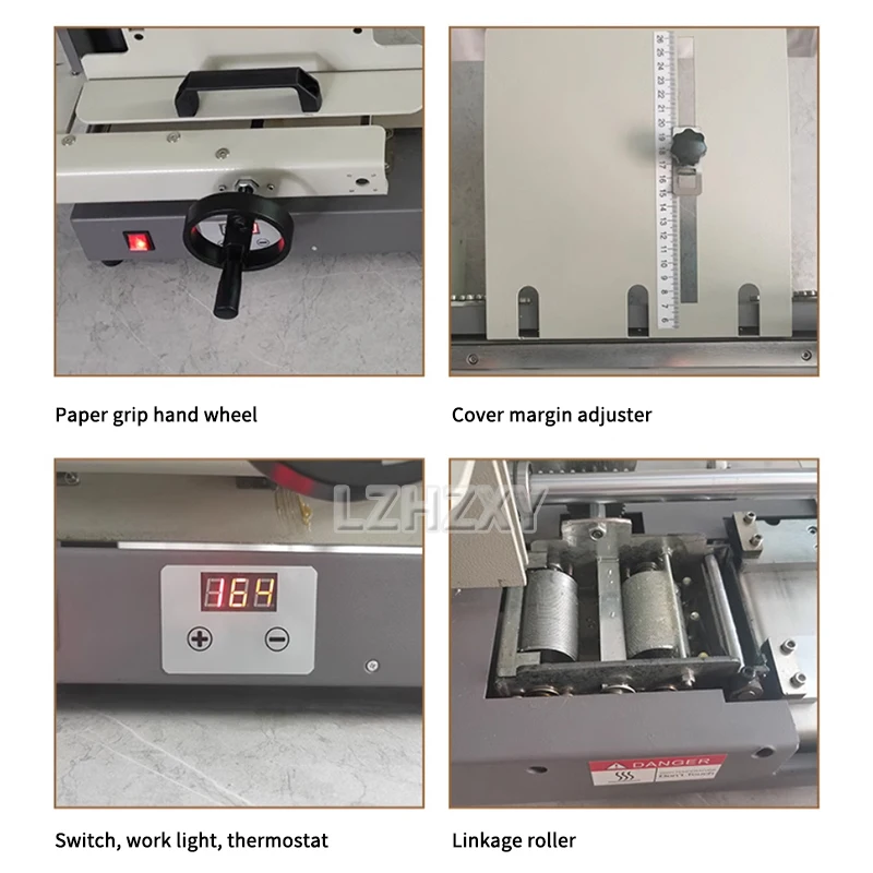 Binding Machine Desktop Hot Melt Glue Machine Manual Book Of Glue Binding Machine A4 Hardcover Book Binding Machine