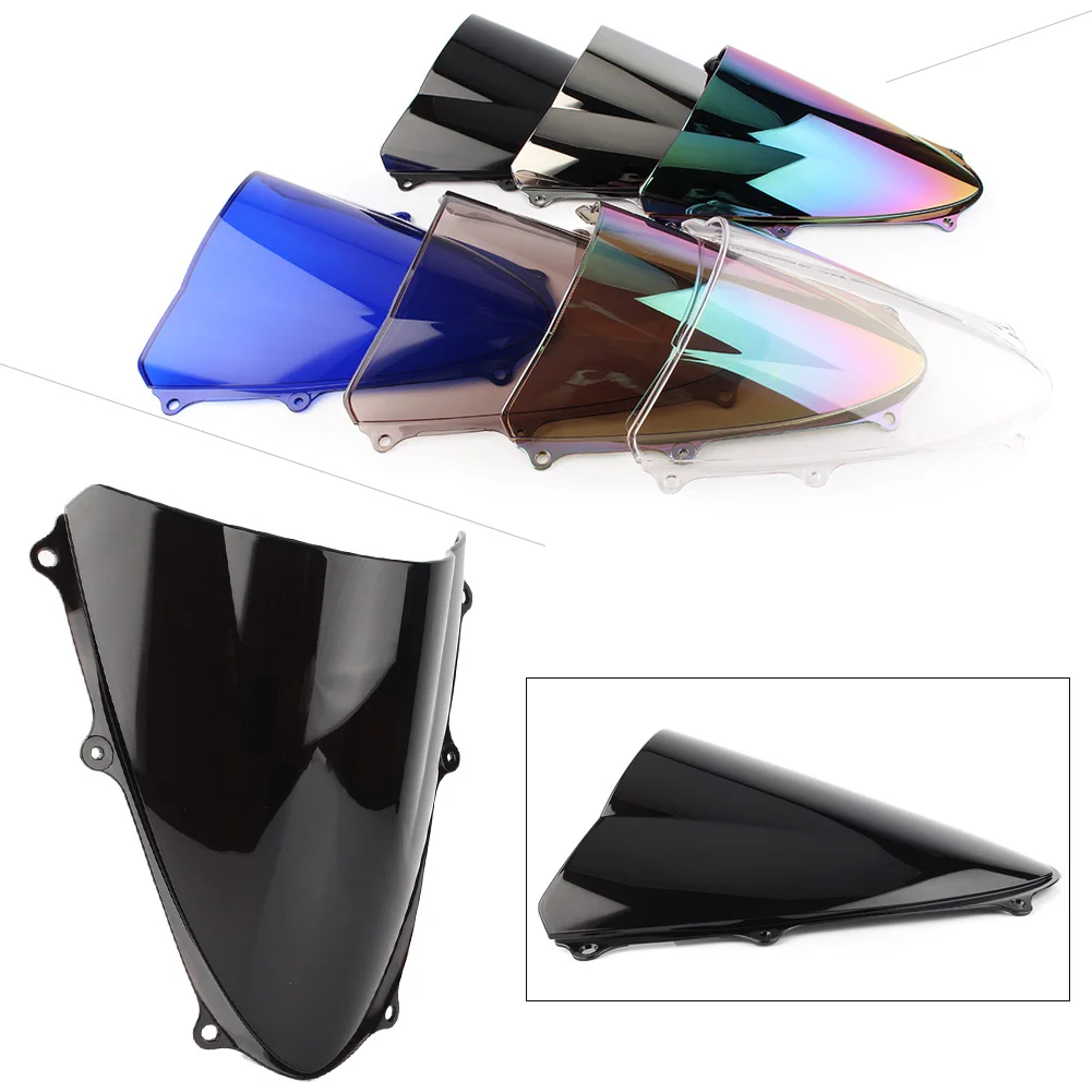 

Motorcycle Double Bubble Windshield Windscreen For Suzuki GSXR 1000 GSXR1000 2009 2010 2011 12 2013 2014 2015 2016