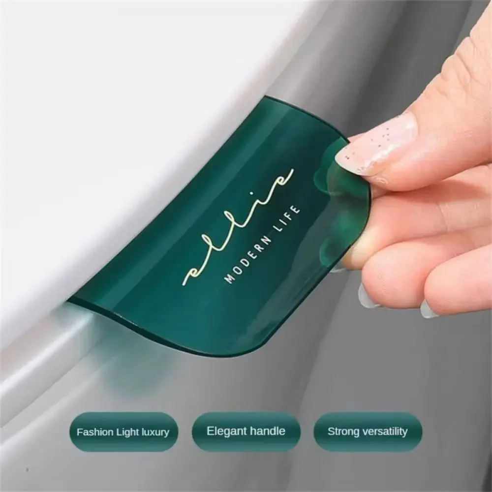 Transparent Toilet Lid Lifter Seat Handle Holder Portable Toilet Seat Lifter Self Adhesive Lid Lift Toilet Lid Lift Tool