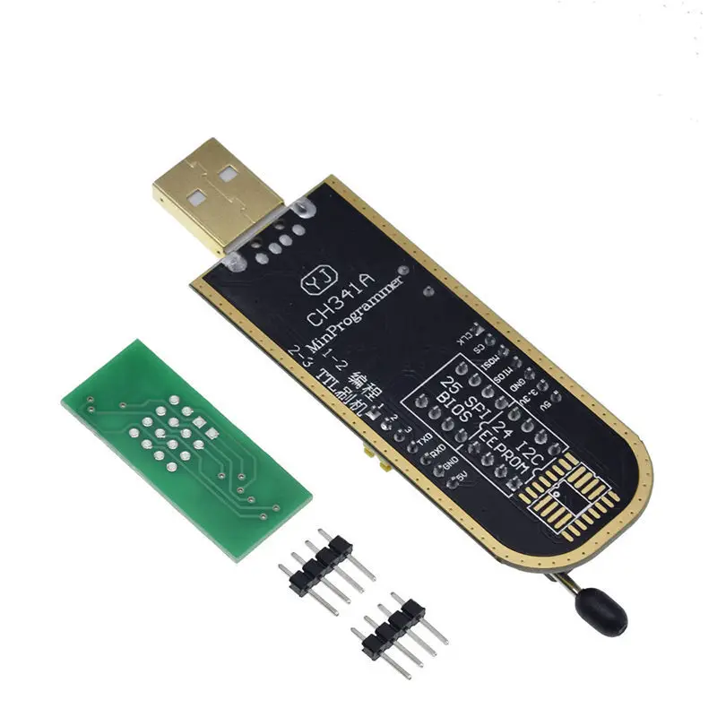 CH341A Programmer USB Mainboard Routing LCD BIOS FLASH 24 25 Burner