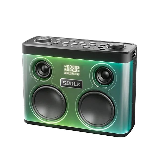 

Electronics Karaoke Music Box Stereo Wireless Bluetooth Speaker Active Speaker Powered DJ Setup System