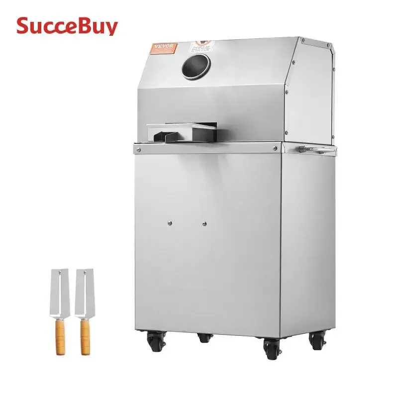

750/800W Electric Sugar Cane Juicer Sugarcane Juicer Machine 3/4 Stainless Steel Rollers for Home and Commercial