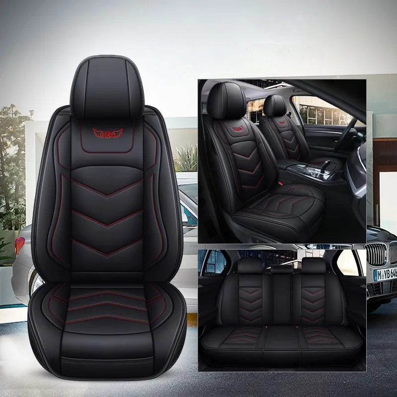 Car Seat Cover Leather For Jeep All Models Grand Cherokee Renegade Wrangler Commander Cherokee Patriot Compass Accessories