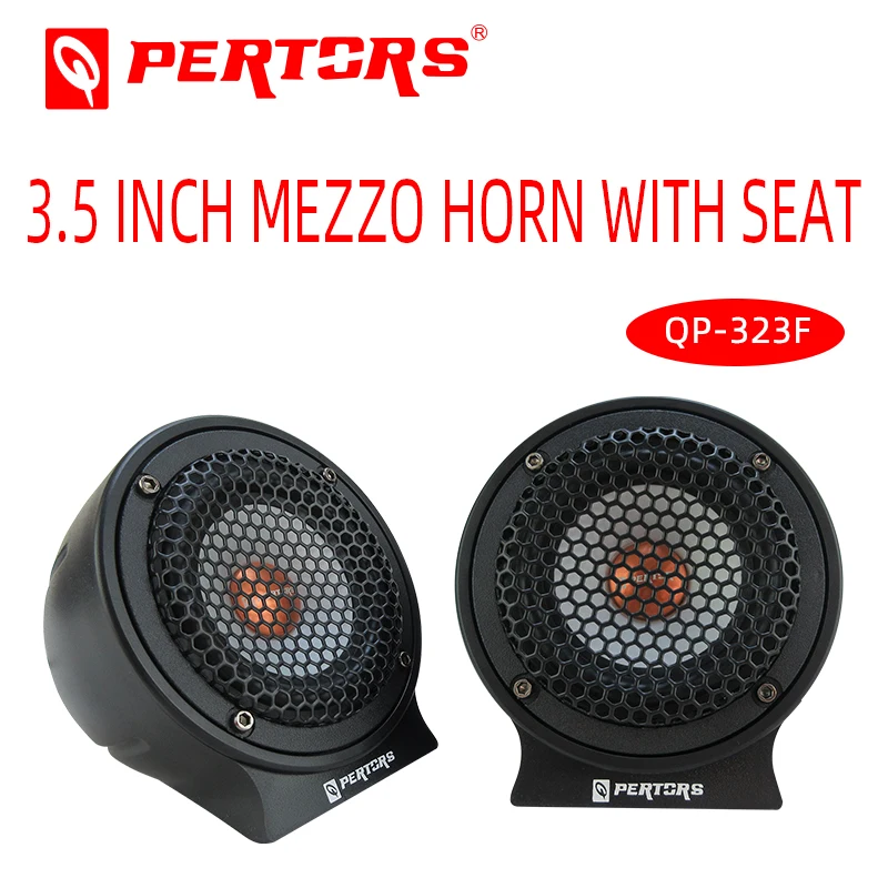 

Middle Speaker Car Audio QPERTORS BRAND QP-323F 3.5 Inch Mezzo Horn With Seat Full Range Speaker