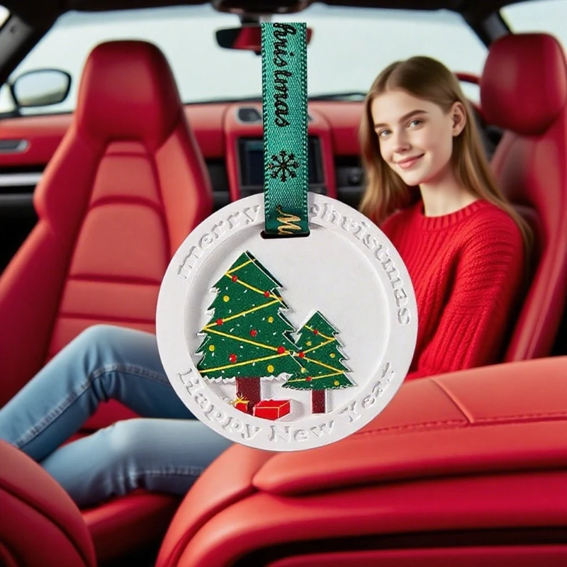 Christmas car pendants, scented plaster sheets, car Christmas trees, indoor incense, wardrobe fragrances, Christmas gifts