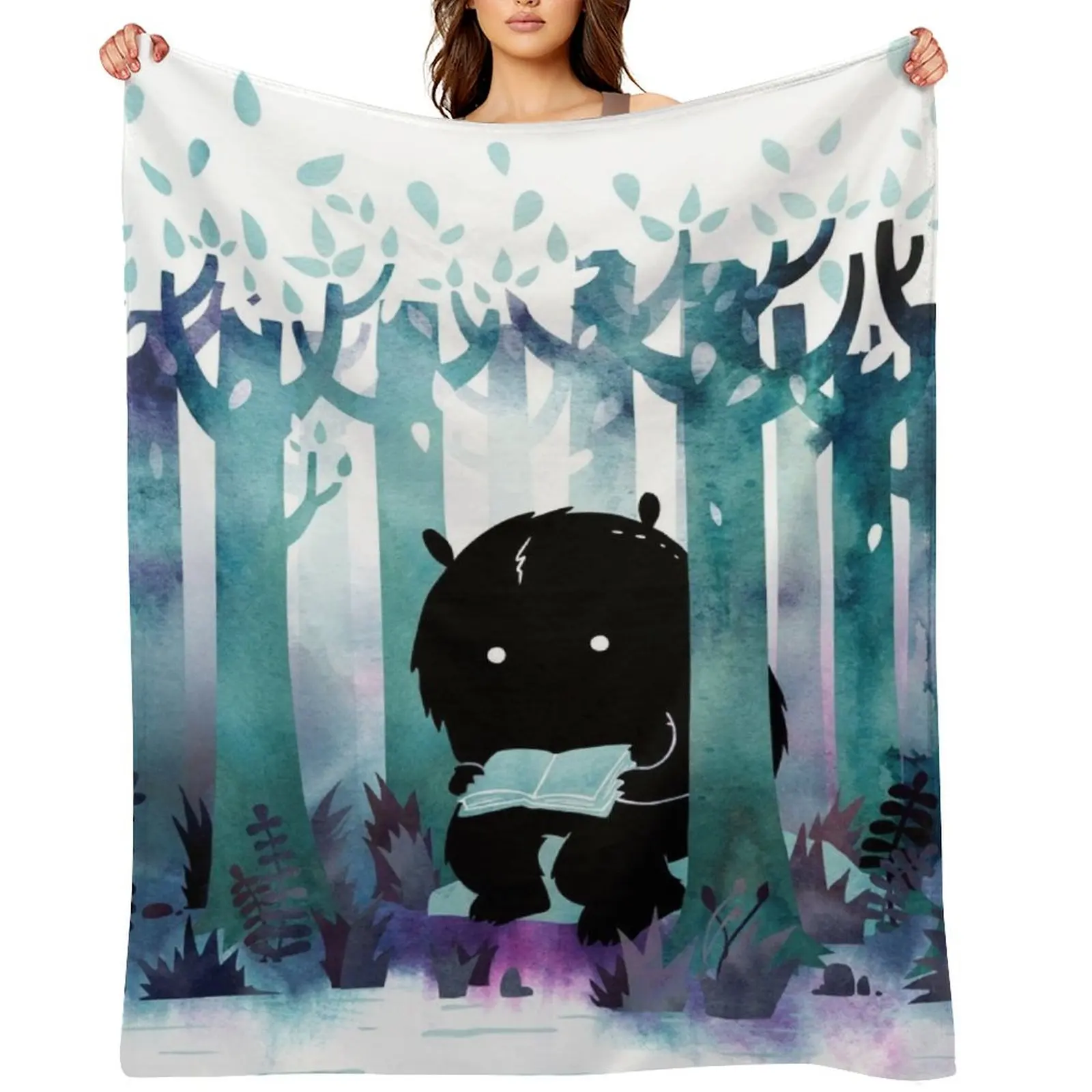 

A Quiet Spot Throw Blanket Thermal Luxury Brand blankets ands Sleeping Bag Blankets