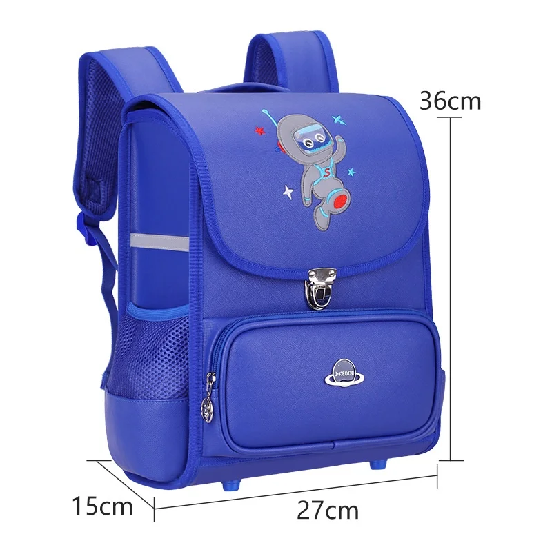 Grau 1-6 alunos da escola primária crianças plutônio astronauta espaço mochilas nova menina menino dos desenhos animados grande capacidade moda mochilas