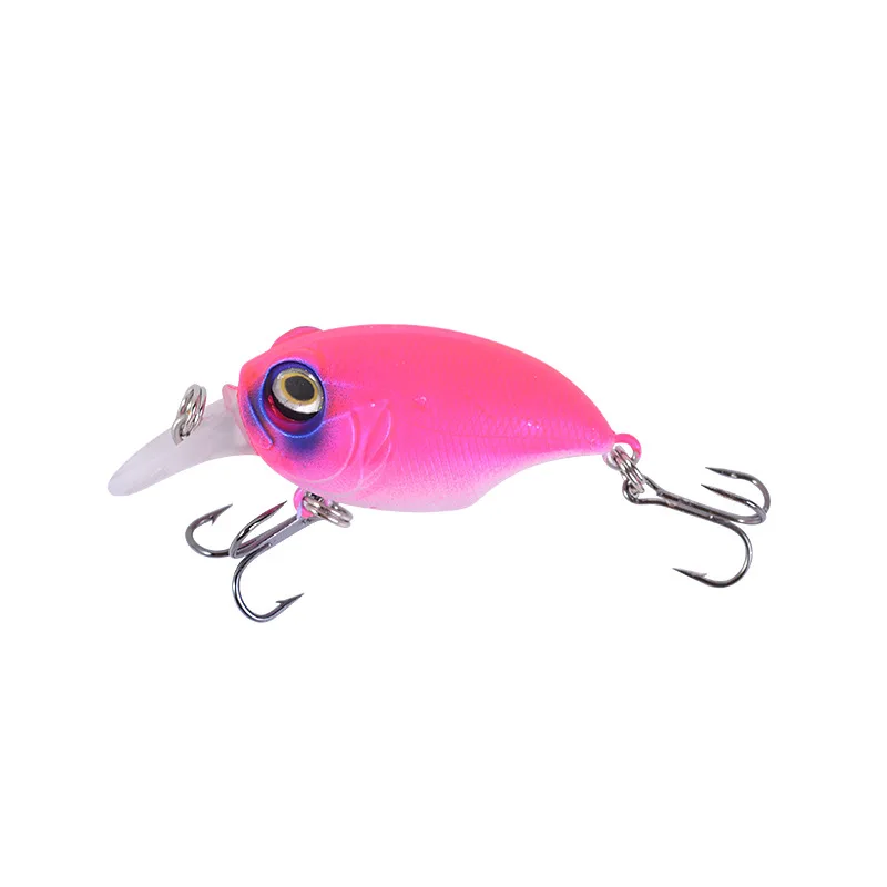 Billings Floating Rock N Roll Chubby Köder 5,8 cm/8,2 g Wackelnder Hartplastikköder 8 Farben Künstlicher Spinnerbait Angelzubehör – Detail 7