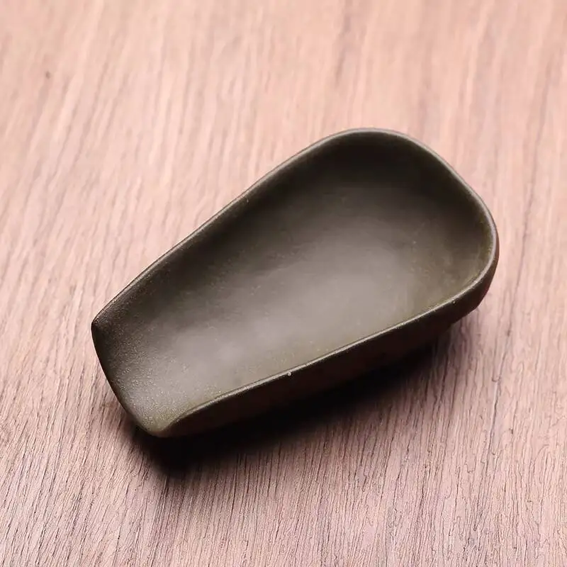 Yixing Purple Clay Spoon With Hidden Dragon Design, High-Quality Accessories By Master Craftsman Gao Shui Bo, Spoon, Shovel,