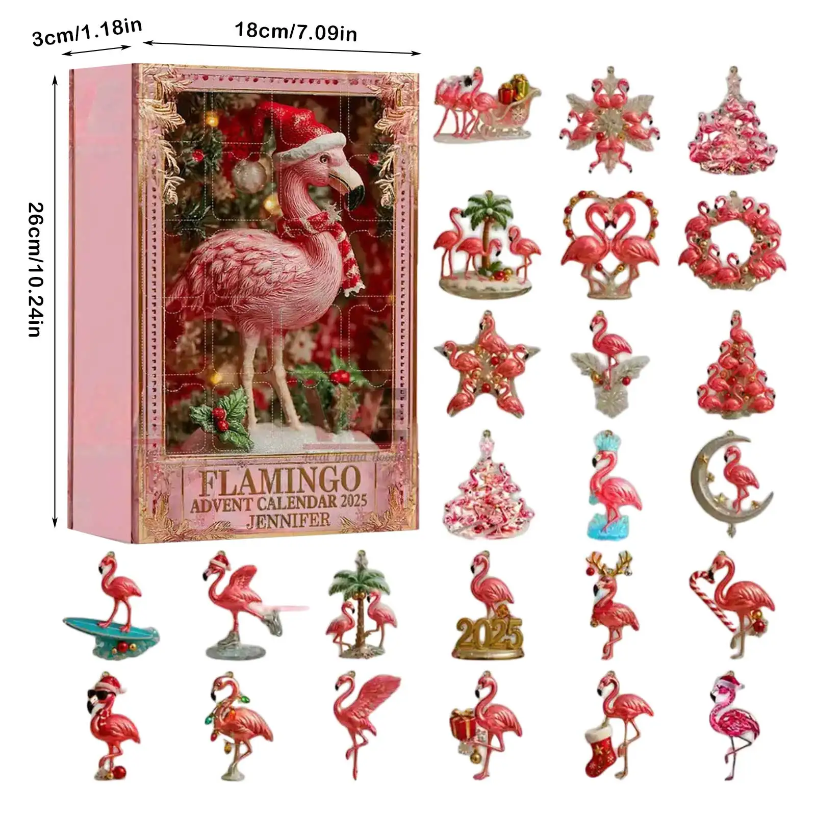 3 دقائق الرمال الموقت تقاويم القدوم 2025 24 يوم الغابة الحلي عيد الميلاد العد التنازلي التقويم 2D الاكريليك لطيف المطبخ الموقت الكلب #3