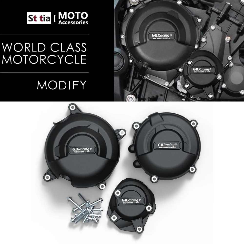 

Motorcycles Engine Cover For Triumph Trident 660 2021-2022 and Tiger 660 2021-2023 secondary enginecover set Protection